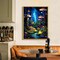 Enchanted Glow Forest Diamond Painting for Adults DIY Mushroom Diamond Art for Adult Beginners Mushroom Gem Painting Crafts for Adults Home Wall Decor 5D Gem Art Perfectly for Relaxation 12x16inch